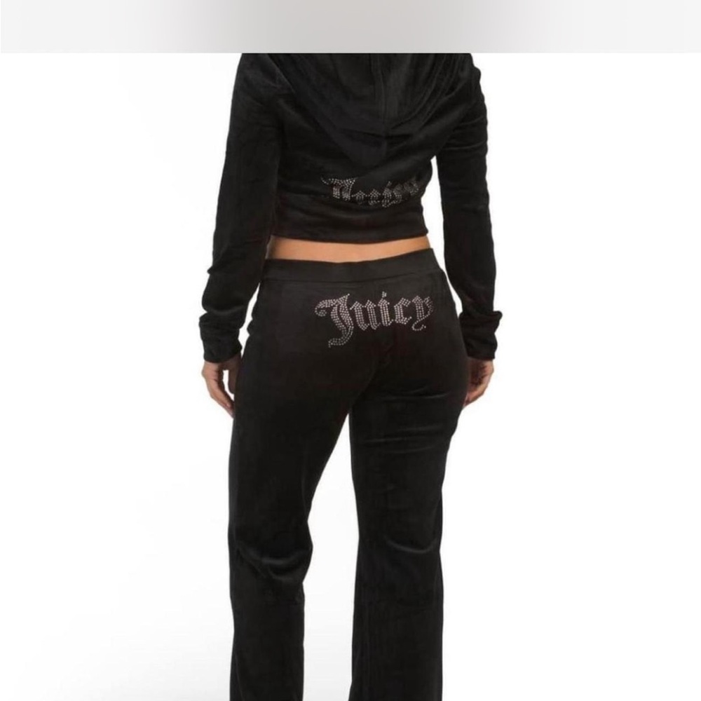 Juicy Couture Black Velour TrackSuit